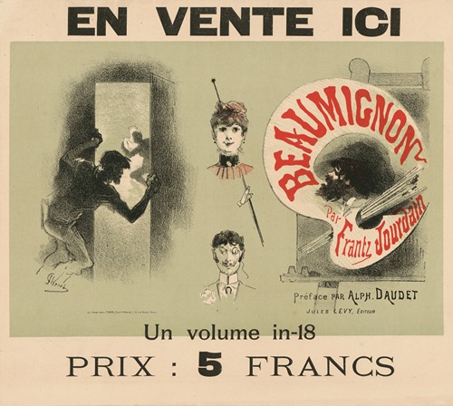 En vente ici. Beaumignon par Frantz Jourdain. Préface par Alphonse Daudet