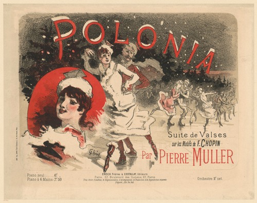 Polonia. Suite de Valses sur les Motifs de F. Chopin par Pierre Muller