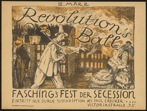 III. März Revolution’s Ball. Fasching’s Fest der Secession