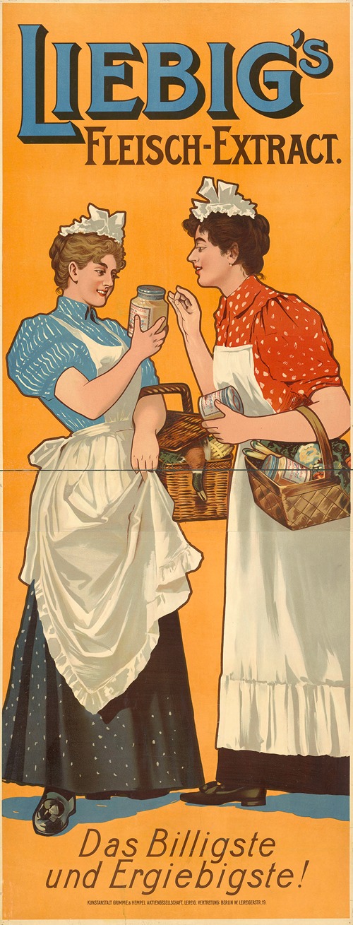 Liebig’s Fleischextrakt. Das Billigste und Ergiebigste
