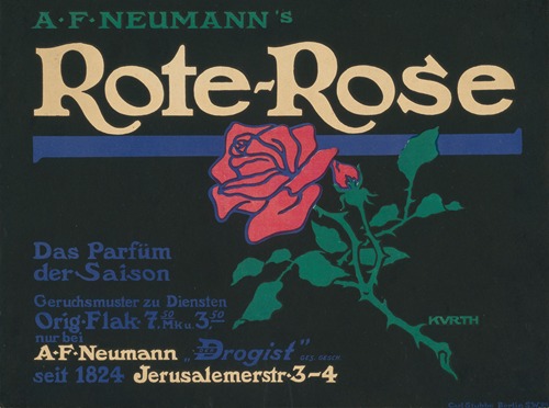 A.F. Neumann’s Rote-Rose. Das Parfüm der Saison