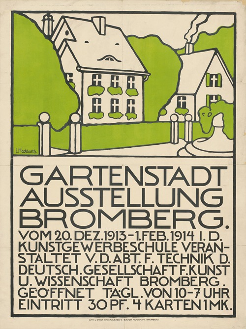 Gartenstadt Ausstellung Bromberg