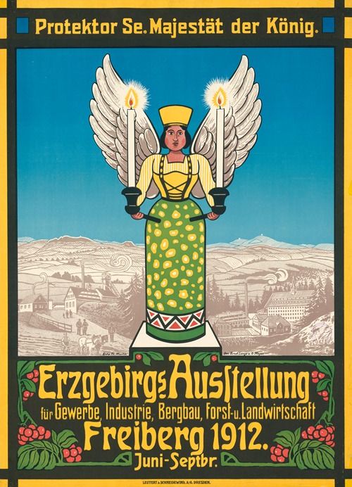 Erzgebirgs Ausstellung für Gewerbe, Industrie, Bergbau, Forst- u. Landwirtschaft