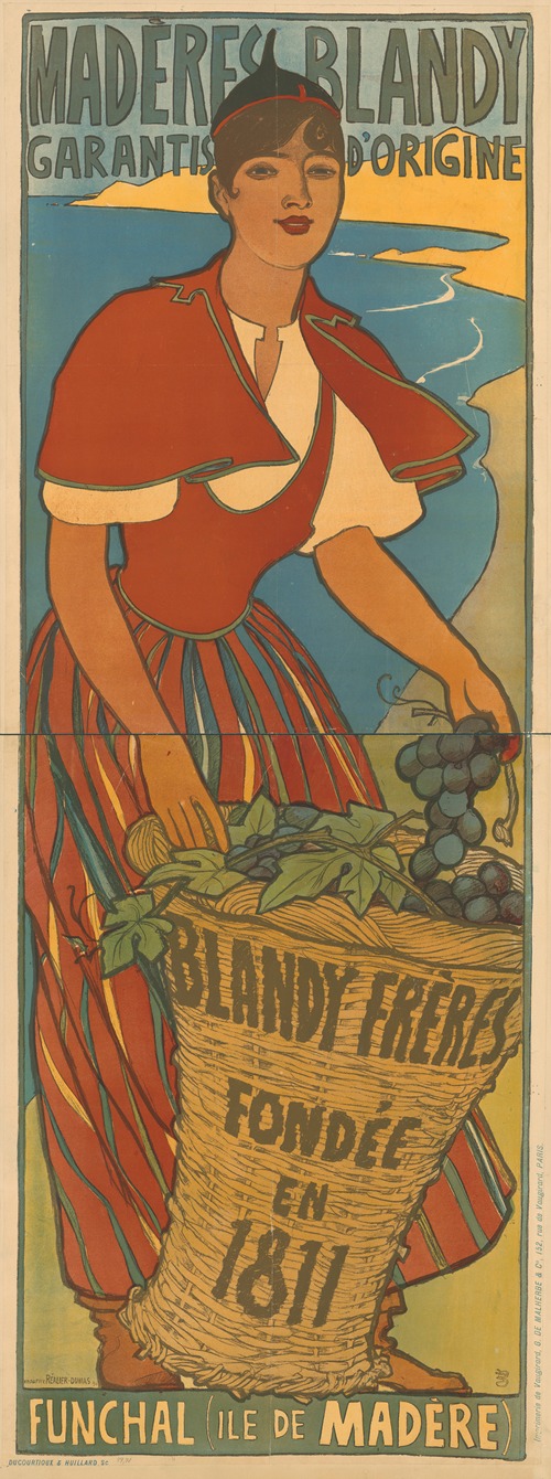 Madères Blandy garantis d’origine – Funchal (Ile de Madère)