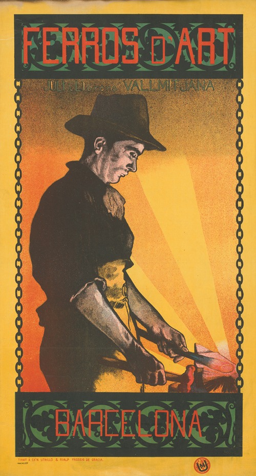 Ferros d’art Juli i Llorens Vallmitjana, Barcelona