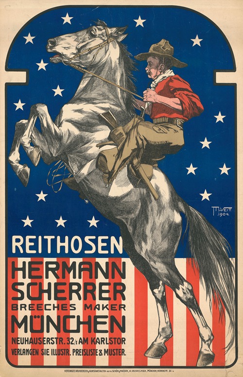 Reithosen. Hermann Scherrer München
