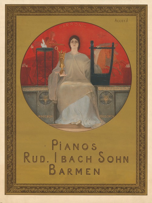 Pianos. Rud. Ibach Sohn. Barmen