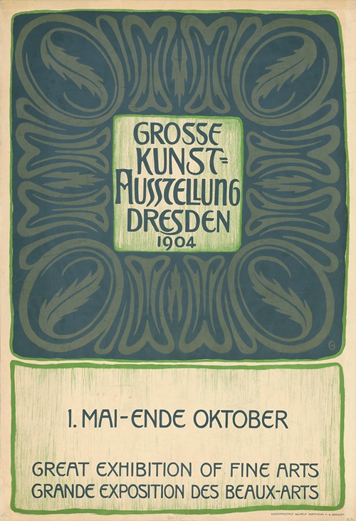Große Kunstausstellung Dresden 1904