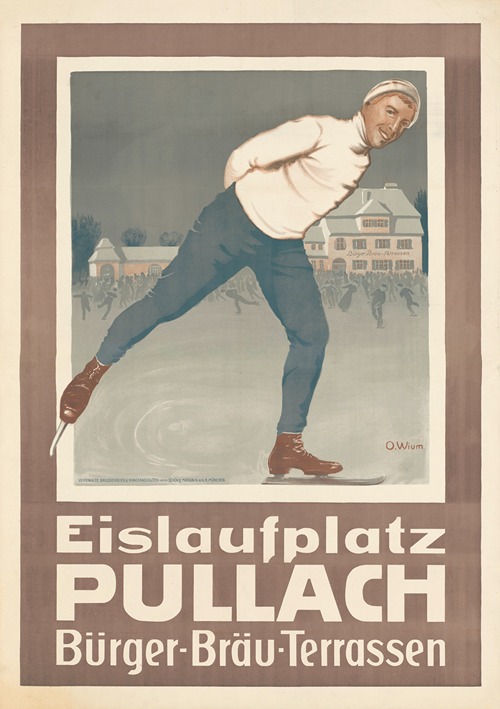 Eislaufplatz Pullach. Bürgerbräu-Terrassen