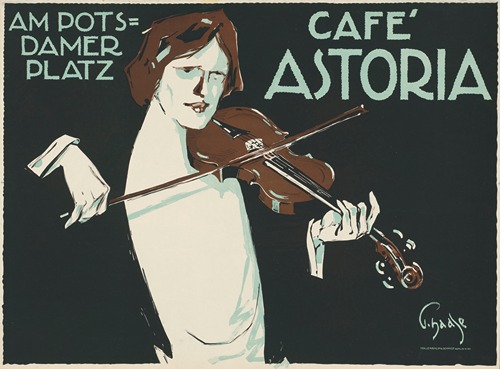 Café Astoria. Am Potsdamer Platz