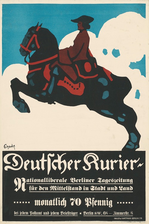 Deutscher Kurier. Nationalliberale Berliner Tageszeitung