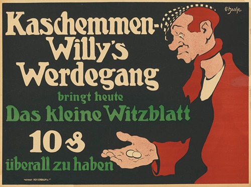 Kaschemmen-Willy’s Werdegang. Das kleine Witzblatt