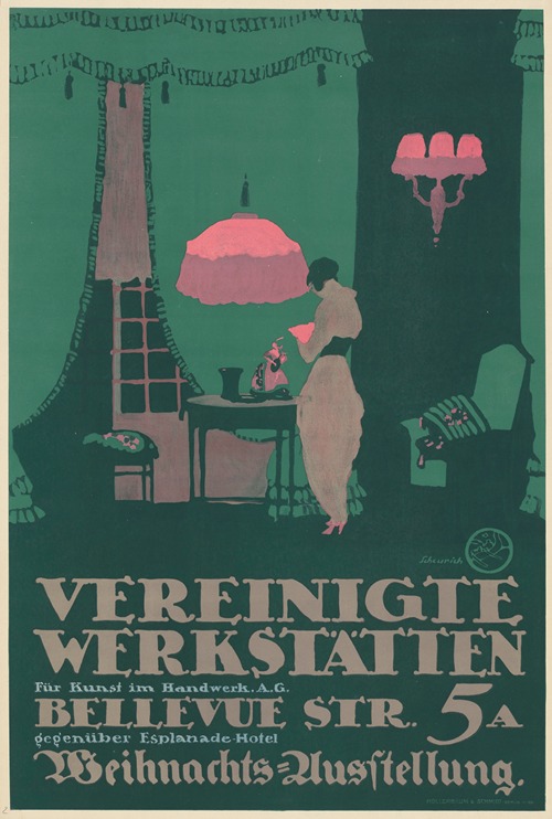 Vereinigte Werkstätten für Kunst im Handwerk AG. Weihnachtsausstellung