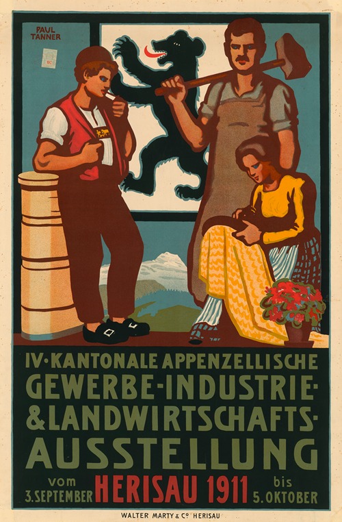 Gewerbe-Industrie & Landwirtschafts-Ausstellung Herisau 1911