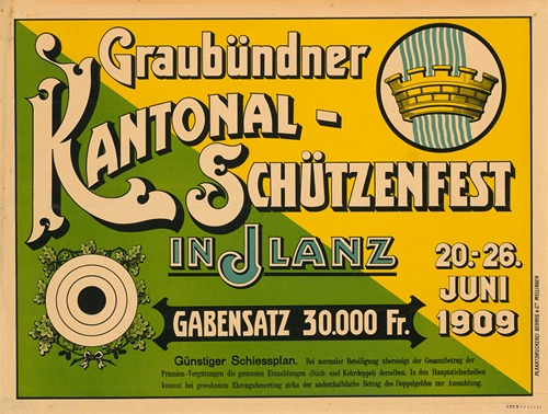 Graubündner Kantonal-Schützenfest 1909