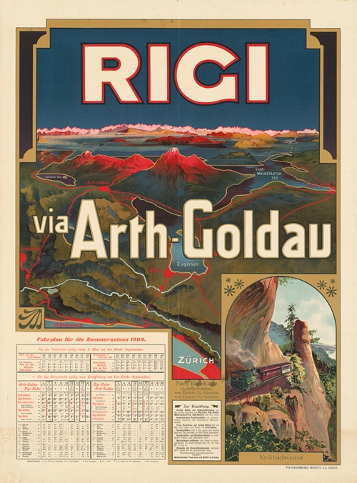 Rigi via Arth-Goldau