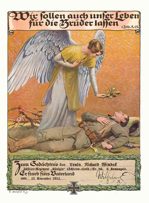 Gedenkblatt
