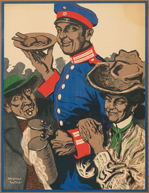 Volksfest Pasing. 8.-17. August 1908