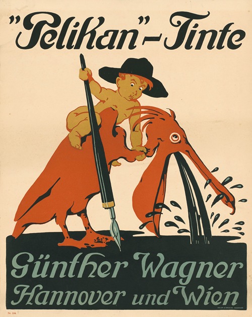Pelikan-Tinte Günther Wagner Hannover und Wien