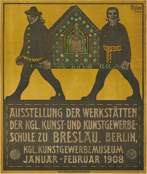 Ausstellung der Werkstätten der königlichen Kunstgewerbeschule zu Breslau