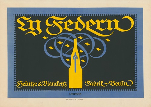 Ly Federn Heintze & Blanckertz Fabrik Berlin