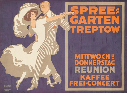 Spree-Garten Treptow. Kaffee Konzert