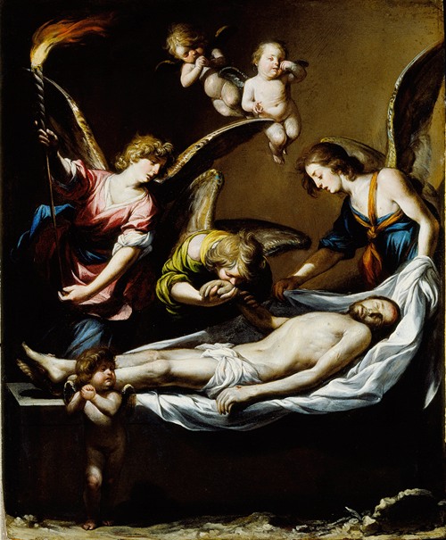 Dead Christ with Lamenting Angels (1650)