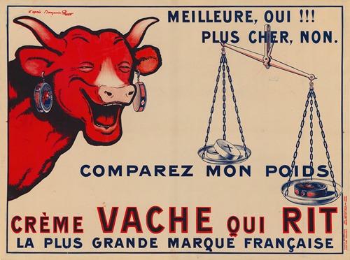 Vache qui rit. Meilleure, Oui !!!, plus cher, non. Comparez mon poids. Crème Vache qui rit
