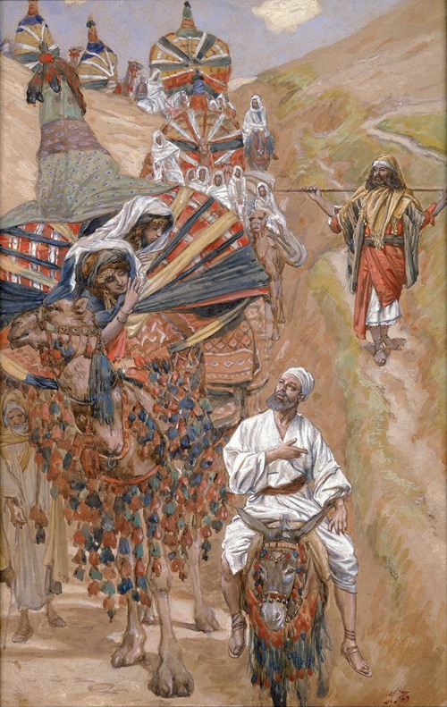 The Sermon of the Beatitudes by James Tissot Artvee