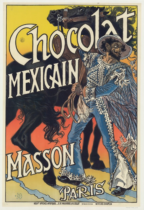 Chocolat mexicain Masson, Paris