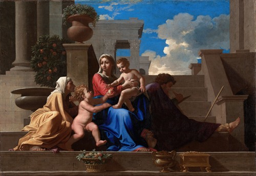 The Holy Family on the Steps (1648)