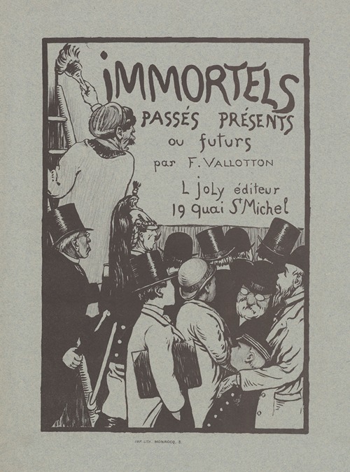 Immortels passés présents ou futurs – page de titre