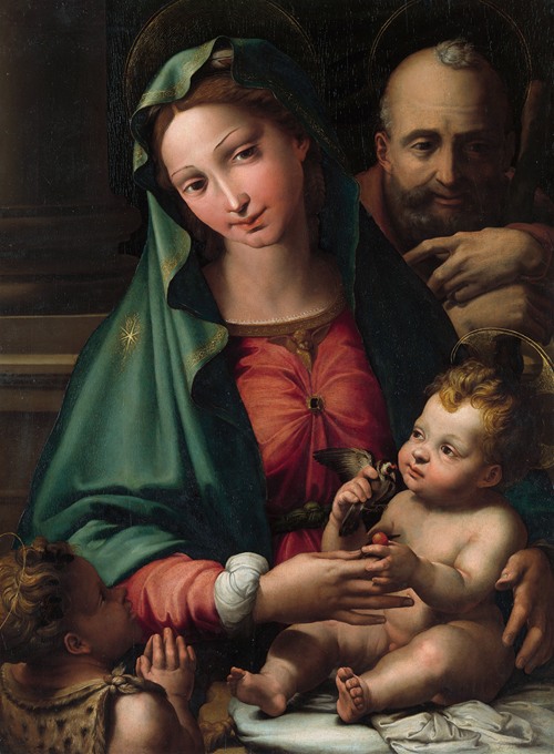 The Holy Family with the Infant Saint John the Baptist (ca. 1524-26)