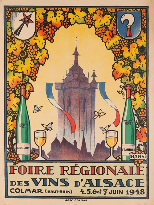 Foire régionale des vins d’Alsace Colmar (Haut-Rhin)