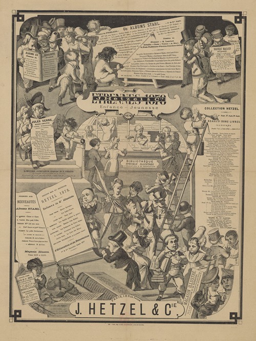 J. Hetzel & Cie… Étrennes 1878. Enfance-Jeunesse