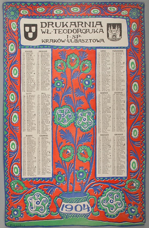 Kalendarz ścienny