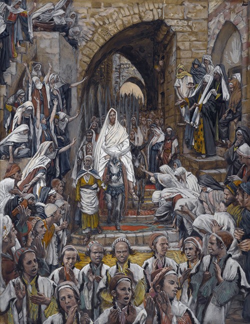 The Gathering of the Manna by James Tissot Artvee