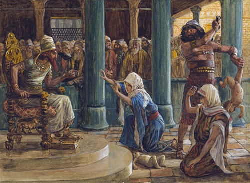 Samson Reveals His Secret to Delilah by James Tissot Artvee