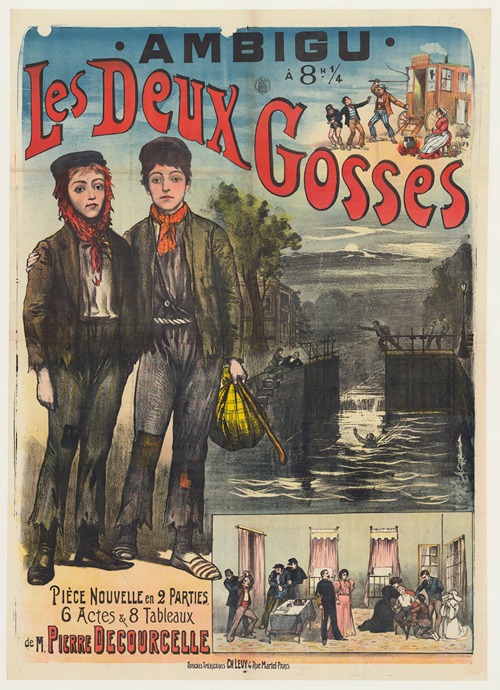 Théâtre de l’Ambigu… Les deux gosses