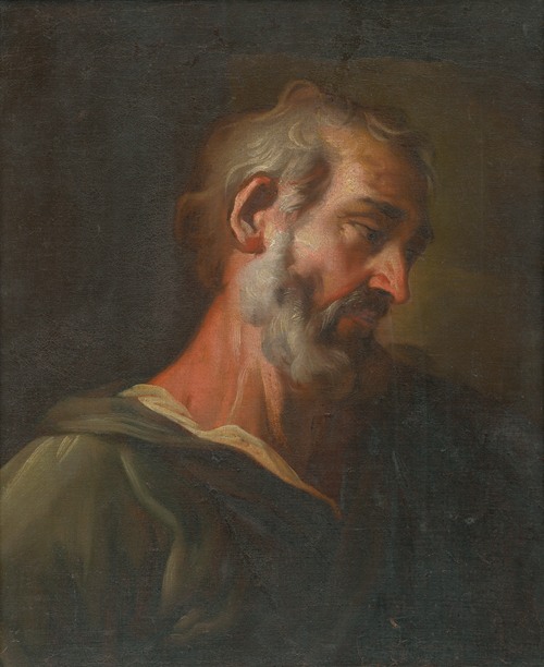 Study Of Head – Bust – Of An Apostle