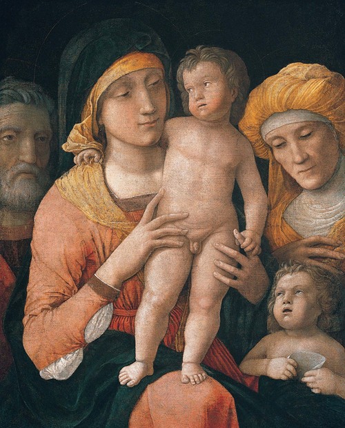 The Madonna And Child With Saints Joseph, Elizabeth, And John The Baptist
