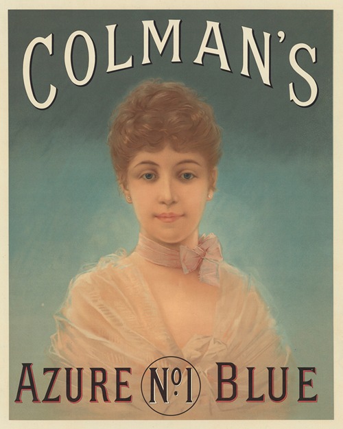 Colman’s azure blue. N°1