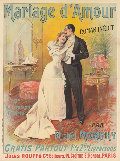 Mariage d’amour, roman inédit par Michel Morphy
