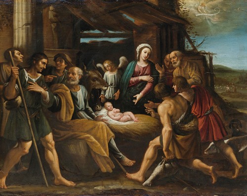 The Adoration Of The Shepherds