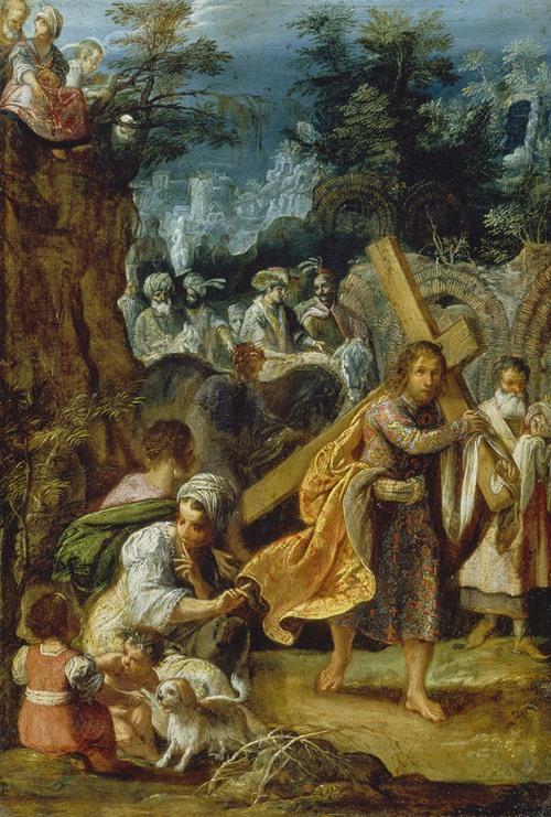 The Frankfurt Altarpiece of the Exaltation of the True Cross, Emperor Heraclius’ Entry into Jerusalem