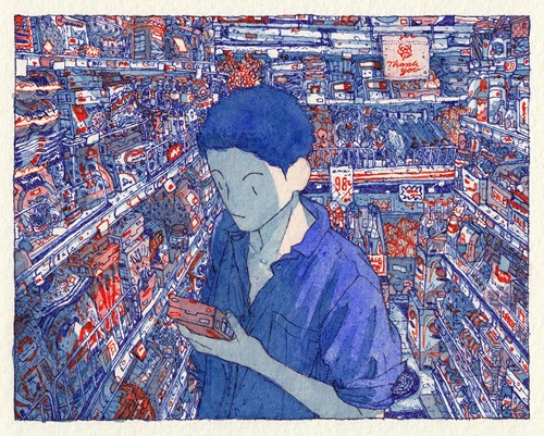 Drawing for the annual super cool Rakugaki show