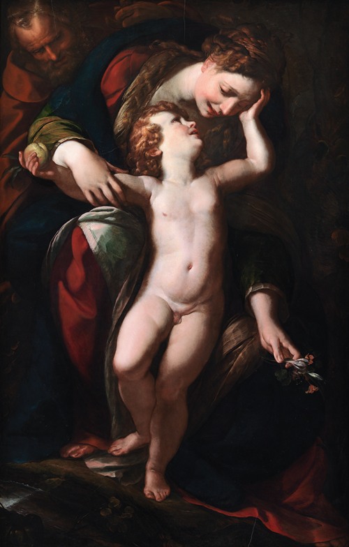 The Holy Family. The Rest on the Flight into Egypt