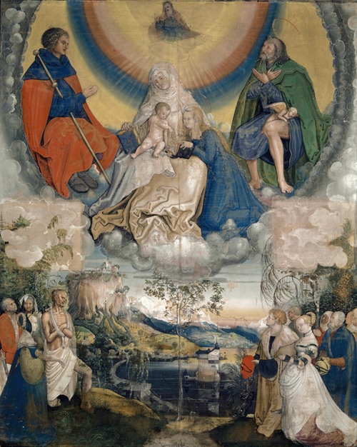 Saint Anne with the Virgin and Child, Saint James the Great and Saint Roch as Intercessors for Mankind Ridden by the Plague