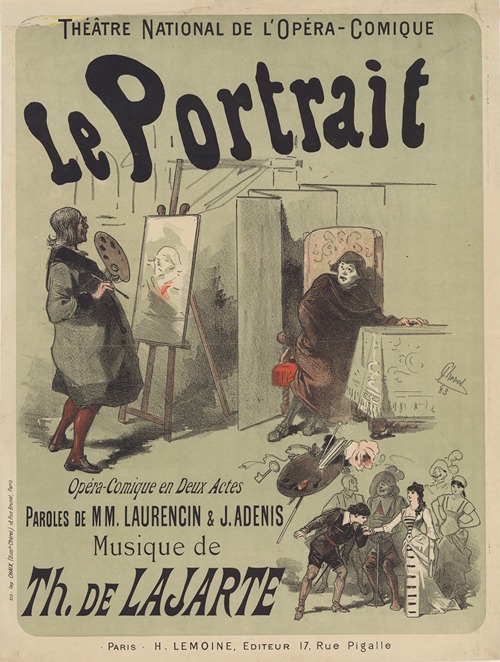 Théâtre National de l’Opéra -Comique. Le Portrait