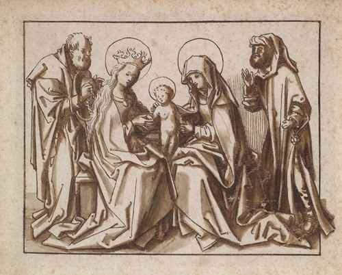 Die heilige Sippe (Anna Selbdritt mit Joseph und Joachim)